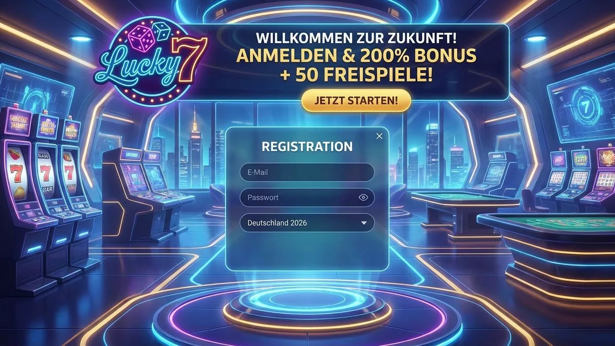 Registrierung mit Bonus